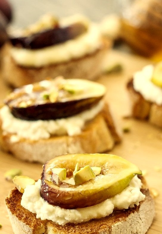 Caramelized Fig and Ricotta CrostiniReally nice recipes. Every hour.Show me what you cooked!