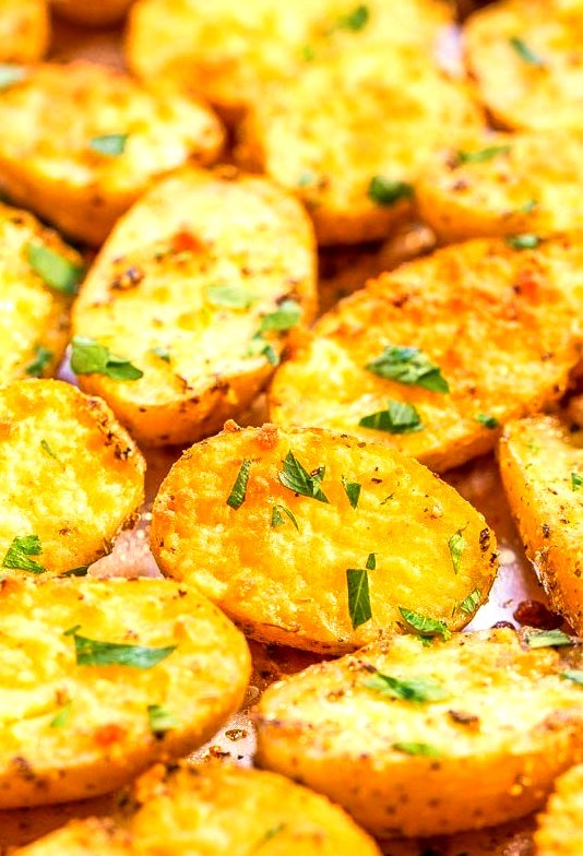 Parmesan and Herb Roasted Potatoes