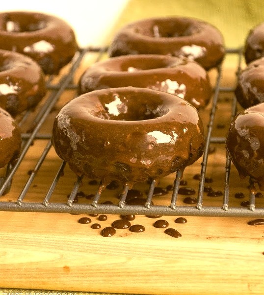 Chocolate Guinness Donuts
